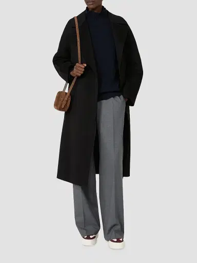 Weekend Max Mara Women's Wool Knit Turtleneck Jumper - Navy | Thumbnail 2 Weekend Max Mara Women's Wool Knit Turtleneck Jumper - Navy | Thumbnail 2