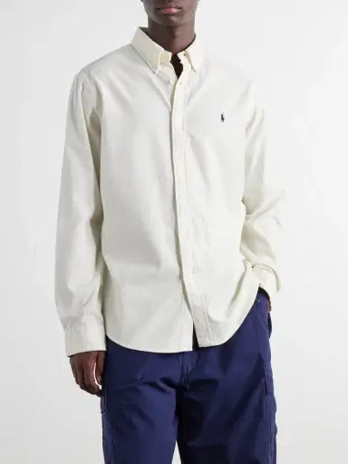 Polo Ralph Lauren Button-Down Collar Logo-Embroidered Cotton-Corduroy Shirt - Men | Thumbnail 3 Polo Ralph Lauren Button-Down Collar Logo-Embroidered Cotton-Corduroy Shirt - Men | Thumbnail 3