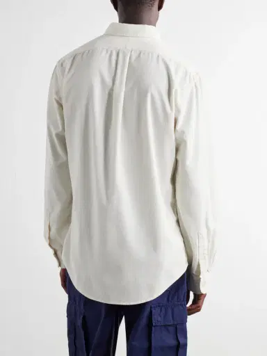 Polo Ralph Lauren Button-Down Collar Logo-Embroidered Cotton-Corduroy Shirt - Men | Thumbnail 4 Polo Ralph Lauren Button-Down Collar Logo-Embroidered Cotton-Corduroy Shirt - Men | Thumbnail 4