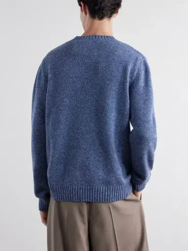Valentino Garavani Appliquéd Wool Sweater - Men | Thumbnail 4 Valentino Garavani Appliquéd Wool Sweater - Men | Thumbnail 4