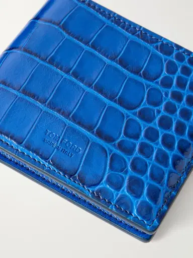 Tom Ford Croc-Embossed Leather Wallet - Men | Thumbnail 3 Tom Ford Croc-Embossed Leather Wallet - Men | Thumbnail 3