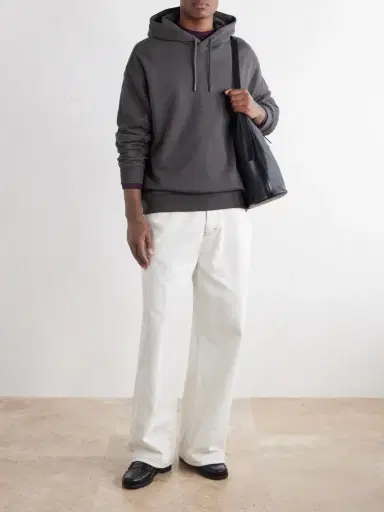 NN07 David 3014 Organic Cotton-Jersey Hoodie - Men | Thumbnail 2 NN07 David 3014 Organic Cotton-Jersey Hoodie - Men | Thumbnail 2