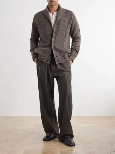 Altea Shawl-Collar Wool and Cashmere-Blend Cardigan - Men | Thumbnail 2 Altea Shawl-Collar Wool and Cashmere-Blend Cardigan - Men | Thumbnail 2