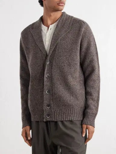 Altea Shawl-Collar Wool and Cashmere-Blend Cardigan - Men | Thumbnail 3 Altea Shawl-Collar Wool and Cashmere-Blend Cardigan - Men | Thumbnail 3