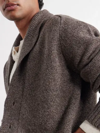 Altea Shawl-Collar Wool and Cashmere-Blend Cardigan - Men | Thumbnail 5 Altea Shawl-Collar Wool and Cashmere-Blend Cardigan - Men | Thumbnail 5