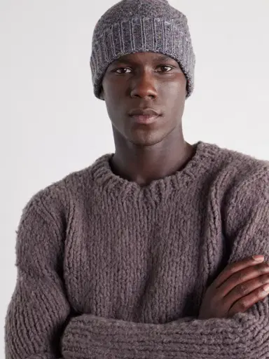 Gabriela Hearst Porta Cashmere Beanie - Men | Thumbnail 3 Gabriela Hearst Porta Cashmere Beanie - Men | Thumbnail 3