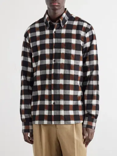 Kardo Ronald Checked Cotton Shirt - Men | Thumbnail 3 Kardo Ronald Checked Cotton Shirt - Men | Thumbnail 3