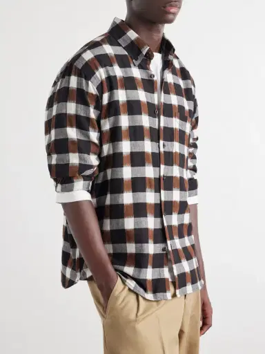 Kardo Ronald Checked Cotton Shirt - Men | Thumbnail 5 Kardo Ronald Checked Cotton Shirt - Men | Thumbnail 5