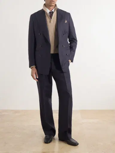 Zegna Oasi Cashmere Half-Zip Sweater - Men | Thumbnail 2 Zegna Oasi Cashmere Half-Zip Sweater - Men | Thumbnail 2