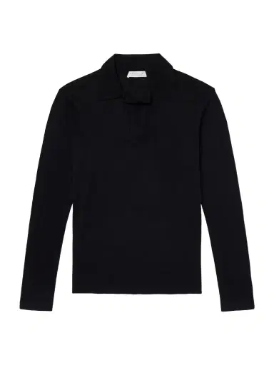 Gabriela Hearst Frome Cashmere Polo Shirt - Men | Thumbnail 1 Gabriela Hearst Frome Cashmere Polo Shirt - Men | Thumbnail 1