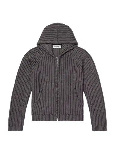 Our Legacy Level Merino Wool Zip-Up Hoodie - Men | Thumbnail 1 Our Legacy Level Merino Wool Zip-Up Hoodie - Men | Thumbnail 1