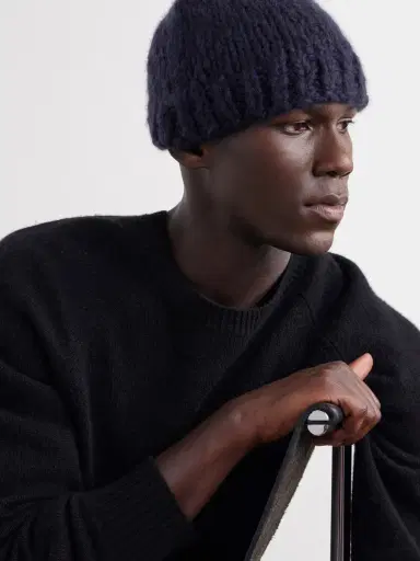 Gabriela Hearst Pacino Welfat Cashmere Beanie - Men | Thumbnail 2 Gabriela Hearst Pacino Welfat Cashmere Beanie - Men | Thumbnail 2