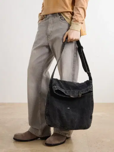 Our Legacy Sling Denim Messenger Bag - Men | Thumbnail 3 Our Legacy Sling Denim Messenger Bag - Men | Thumbnail 3