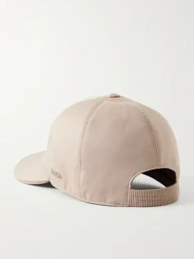 Zegna Logo-Embellished Twill Baseball Cap - Men | Thumbnail 4 Zegna Logo-Embellished Twill Baseball Cap - Men | Thumbnail 4