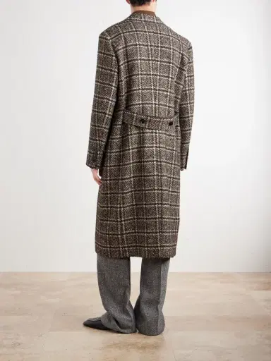 Dolce & Gabbana Checked Wool-Blend Tweed Coat - Men | Thumbnail 4 Dolce & Gabbana Checked Wool-Blend Tweed Coat - Men | Thumbnail 4