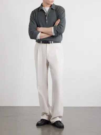 Massimo Alba Raya Cotton-Jersey Polo Shirt - Men | Thumbnail 2 Massimo Alba Raya Cotton-Jersey Polo Shirt - Men | Thumbnail 2