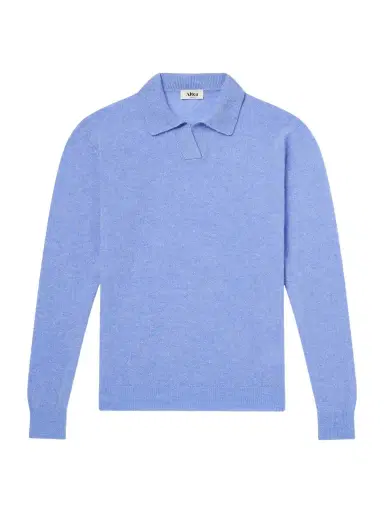Altea Wool and Cashmere-Blend Polo Sweater - Men | Thumbnail 1 Altea Wool and Cashmere-Blend Polo Sweater - Men | Thumbnail 1