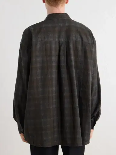 Our Legacy Borrowed Checked Cotton-Flannel Shirt - Men | Thumbnail 4 Our Legacy Borrowed Checked Cotton-Flannel Shirt - Men | Thumbnail 4