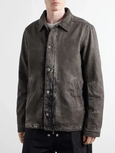 DRKSHDW by Rick Owens Brad Washed-Denim Jacket - Men | Thumbnail 3 DRKSHDW by Rick Owens Brad Washed-Denim Jacket - Men | Thumbnail 3