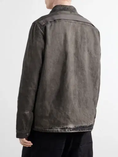 DRKSHDW by Rick Owens Brad Washed-Denim Jacket - Men | Thumbnail 4 DRKSHDW by Rick Owens Brad Washed-Denim Jacket - Men | Thumbnail 4
