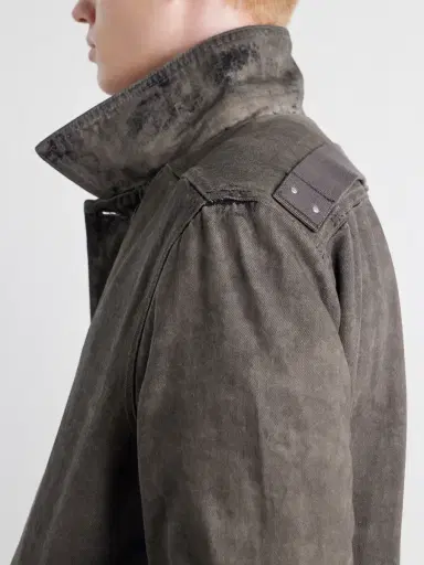DRKSHDW by Rick Owens Brad Washed-Denim Jacket - Men | Thumbnail 5 DRKSHDW by Rick Owens Brad Washed-Denim Jacket - Men | Thumbnail 5