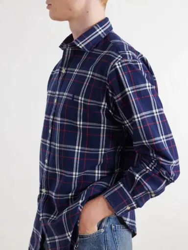Polo Ralph Lauren Checked Cotton-Flannel Shirt - Men | Thumbnail 5 Polo Ralph Lauren Checked Cotton-Flannel Shirt - Men | Thumbnail 5