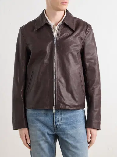 Our Legacy Mini Leather Jacket - Men | Thumbnail 3 Our Legacy Mini Leather Jacket - Men | Thumbnail 3