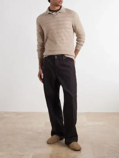 Altea Wool and Cashmere-Blend Polo Sweater - Men | Thumbnail 2 Altea Wool and Cashmere-Blend Polo Sweater - Men | Thumbnail 2