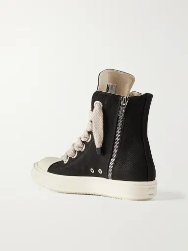 DRKSHDW by Rick Owens Jumbolace Denim Sneakers - Men | Thumbnail 4 DRKSHDW by Rick Owens Jumbolace Denim Sneakers - Men | Thumbnail 4