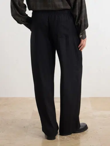Our Legacy Wide-Leg Pleated TENCEL™ Lyocel-Blend Twill Trousers - Men | Thumbnail 4 Our Legacy Wide-Leg Pleated TENCEL™ Lyocel-Blend Twill Trousers - Men | Thumbnail 4