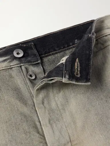 DRKSHDW by Rick Owens Work Straight-Leg Denim Shorts - Men | Thumbnail 6 DRKSHDW by Rick Owens Work Straight-Leg Denim Shorts - Men | Thumbnail 6