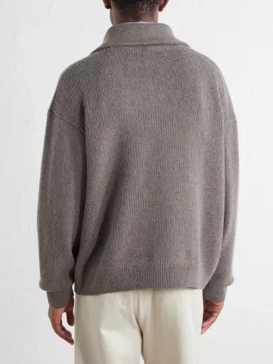 Frame Wool Half-Zip Sweater - Men | Thumbnail 4 Frame Wool Half-Zip Sweater - Men | Thumbnail 4