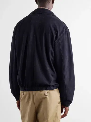 Polo Ralph Lauren Logo-Embroidered Suede Jacket - Men | Thumbnail 4 Polo Ralph Lauren Logo-Embroidered Suede Jacket - Men | Thumbnail 4