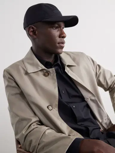 Zegna Motorin Logo-Embellished Shell Cap - Men | Thumbnail 3 Zegna Motorin Logo-Embellished Shell Cap - Men | Thumbnail 3