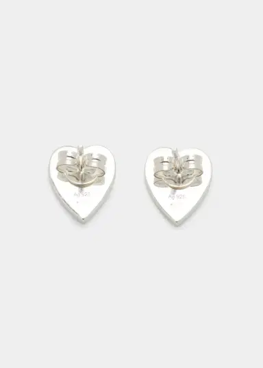 Gucci Engraved Heart Trademark Earrings | Thumbnail 4 Gucci Engraved Heart Trademark Earrings | Thumbnail 4
