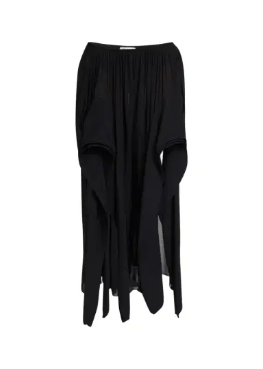 ALAIA Ruffle Slit Pull-On Pants | Thumbnail 1 ALAIA Ruffle Slit Pull-On Pants | Thumbnail 1