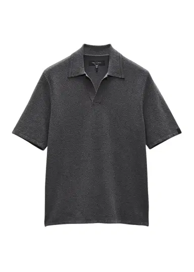 rag & bone Men's Zuma Toweling Polo Shirt | Thumbnail 1 rag & bone Men's Zuma Toweling Polo Shirt | Thumbnail 1
