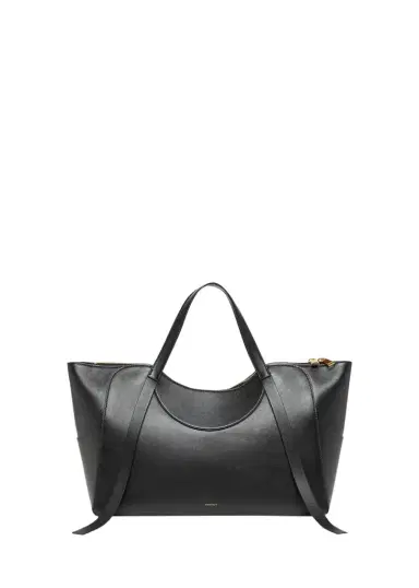 Givenchy Facet Medium Chain-Embellished Leather Top-Handle Bag | Thumbnail 1 Givenchy Facet Medium Chain-Embellished Leather Top-Handle Bag | Thumbnail 1