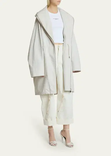 Givenchy Double Zip Shawl-Collar Oversized Jacket | Thumbnail 4 Givenchy Double Zip Shawl-Collar Oversized Jacket | Thumbnail 4