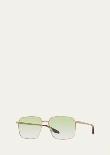 BARTON PERREIRA Men's Hampton Square Titanium Sunglasses | Thumbnail 2 BARTON PERREIRA Men's Hampton Square Titanium Sunglasses | Thumbnail 2