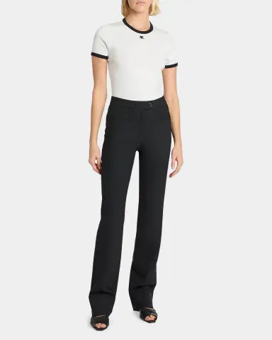 Courreges Two-Button Bootcut Pants | Thumbnail 2 Courreges Two-Button Bootcut Pants | Thumbnail 2