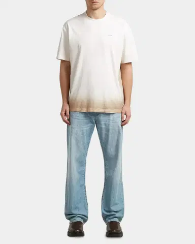 G-Star Logo Sprayed Cotton T-Shirt | Thumbnail 2 G-Star Logo Sprayed Cotton T-Shirt | Thumbnail 2