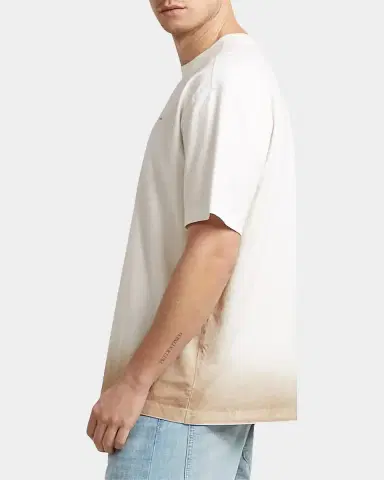 G-Star Logo Sprayed Cotton T-Shirt | Thumbnail 6 G-Star Logo Sprayed Cotton T-Shirt | Thumbnail 6