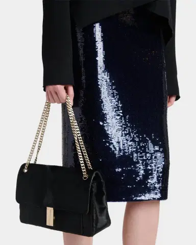 Tom Ford Mia Calf Hair Chain Shoulder Bag | Thumbnail 2 Tom Ford Mia Calf Hair Chain Shoulder Bag | Thumbnail 2