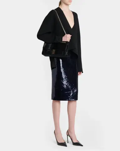 Tom Ford Mia Calf Hair Chain Shoulder Bag | Thumbnail 5 Tom Ford Mia Calf Hair Chain Shoulder Bag | Thumbnail 5
