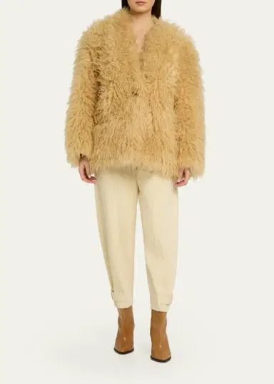 Isabel Marant Mylae Faux-Fur Coat | Thumbnail 2 Isabel Marant Mylae Faux-Fur Coat | Thumbnail 2