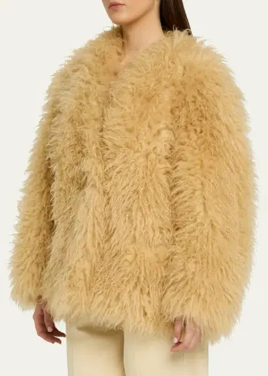 Isabel Marant Mylae Faux-Fur Coat | Thumbnail 4 Isabel Marant Mylae Faux-Fur Coat | Thumbnail 4