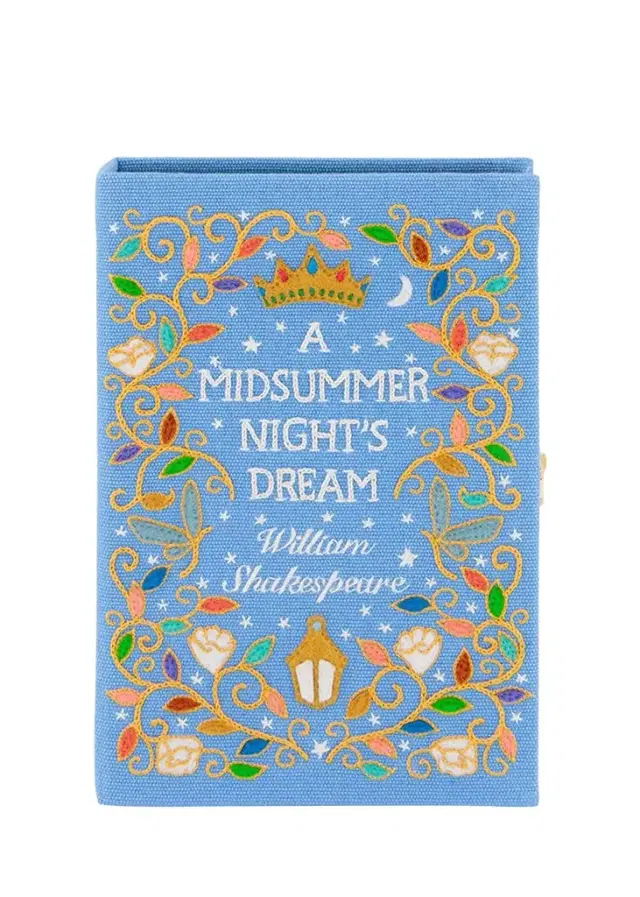 A Midsummer Night's Dream Book Clutch Bag A Midsummer Night's Dream Book Clutch Bag