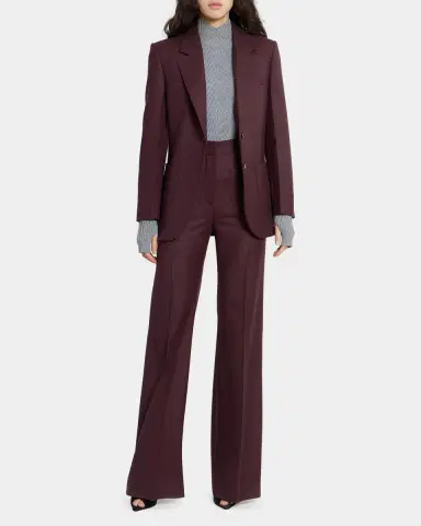 Victoria Beckham Alina Front-Pocket Straight-Leg Trousers | Thumbnail 2 Victoria Beckham Alina Front-Pocket Straight-Leg Trousers | Thumbnail 2