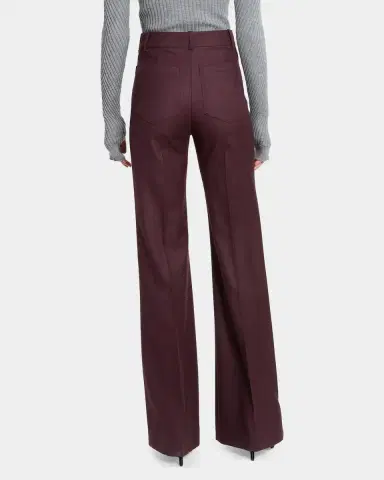 Victoria Beckham Alina Front-Pocket Straight-Leg Trousers | Thumbnail 3 Victoria Beckham Alina Front-Pocket Straight-Leg Trousers | Thumbnail 3